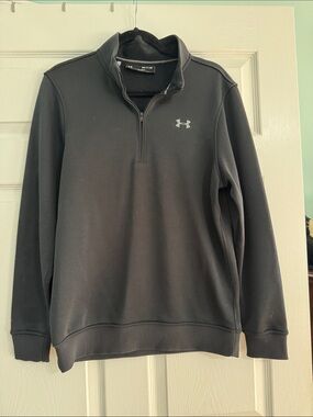 Under Armour Black Quarter-Zip Performance Pullover